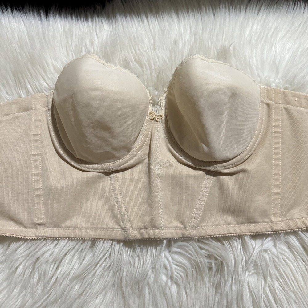 Young Smoothie Vintage Corset Beige 34D The Strouse Adler Co